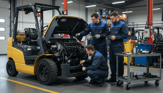 Ремонт погрузчика Mitsubishi Grendia