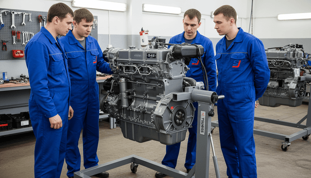 Капремонт двигателя Mitsubishi S4S
