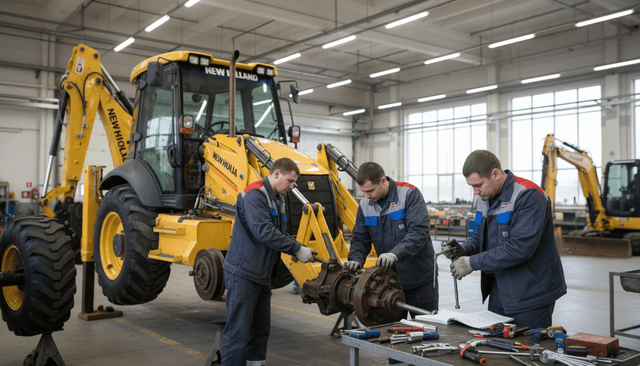 Ремонт мостов New Holland