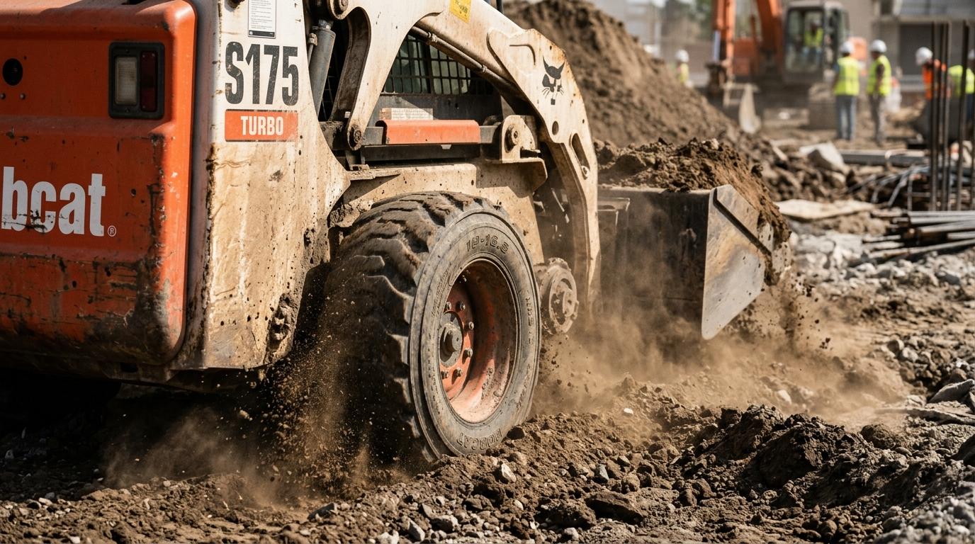 Шины 10-16.5 для мини-погрузчиков (Bobcat)