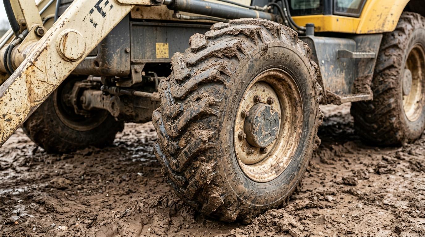 Шины 340/80-18 для строительной и погрузочной техники