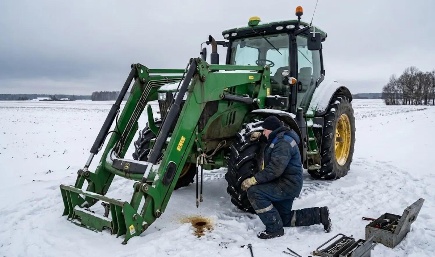 Устранение неполадок гидравлической системы на тракторах John Deere