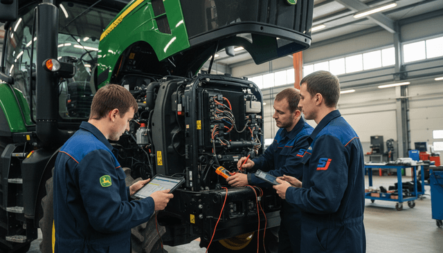 Ремонт двигателя John Deere PowerTech