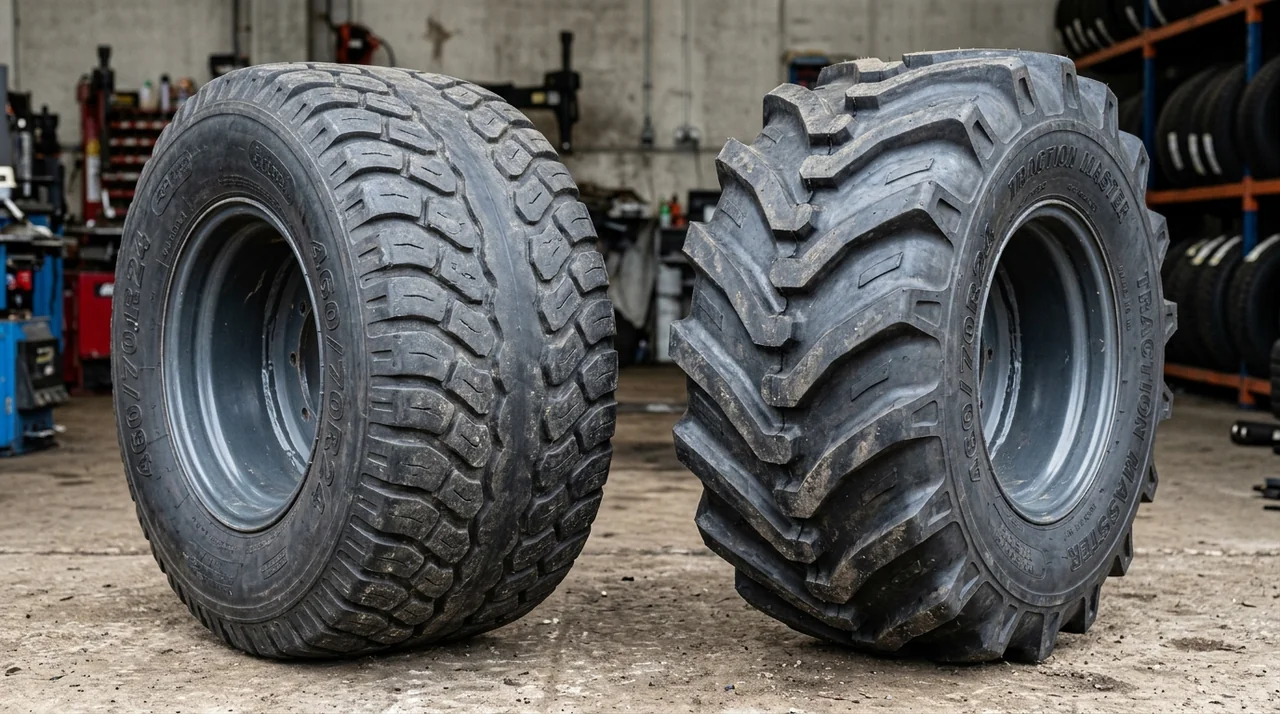 Шины 460/70R24 (17.5LR24) для телескопического погрузчика JCB