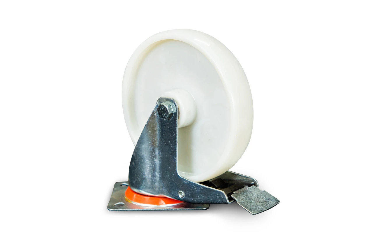 Колесо поворотное полипропилен SRCnb 80 200 мм с тормозом (N)